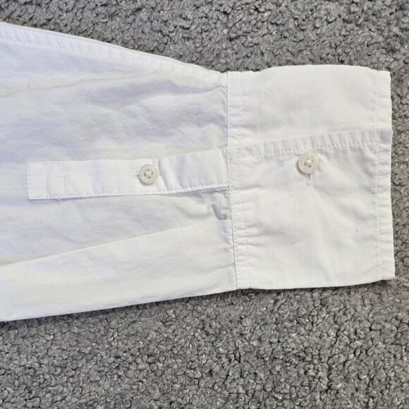 J. Crew White Garcon Classic Fit Button-Up Shirt in Cotton Poplin Capsule - Picture 7 of 7